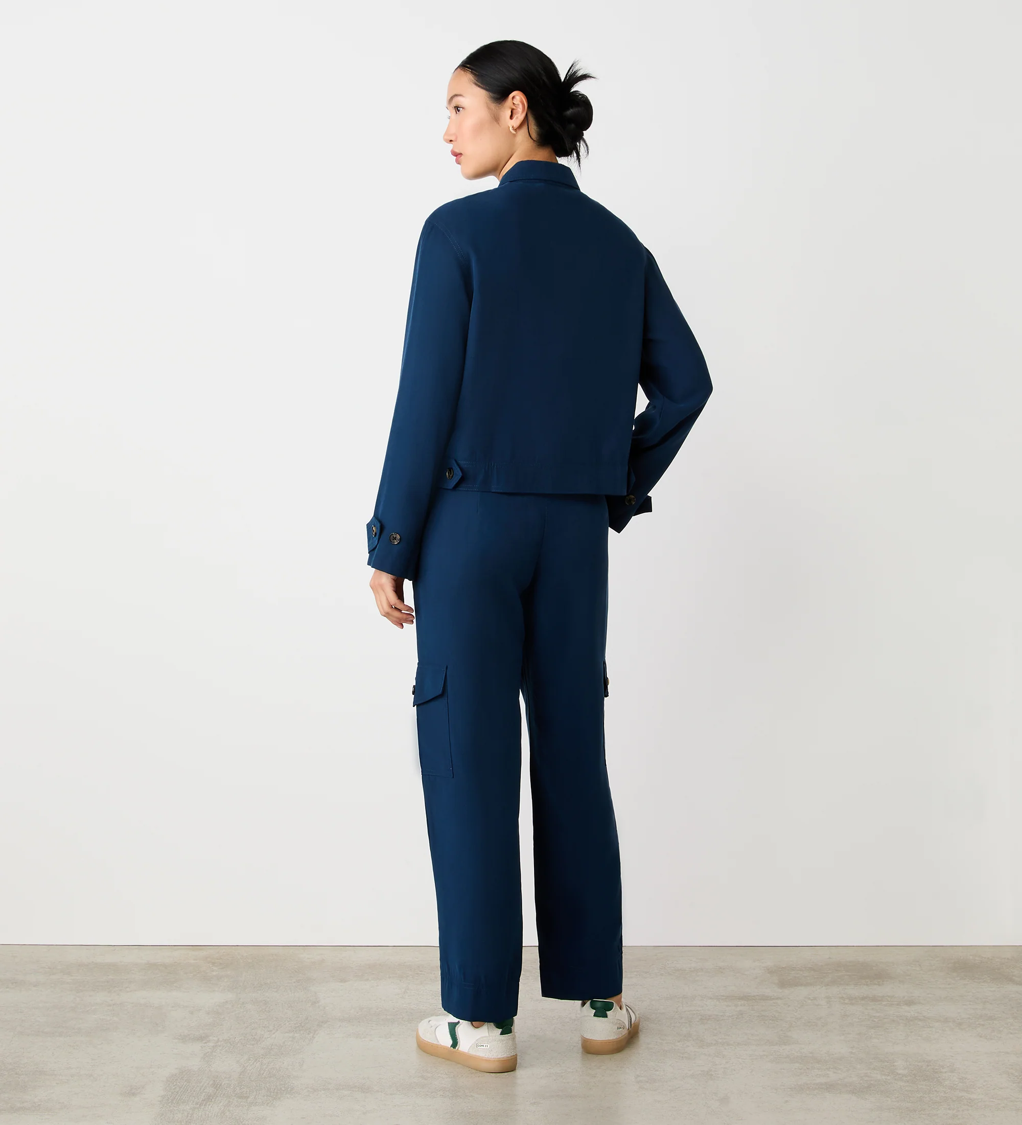 Alexa Navy Utility Jacket - Image 4